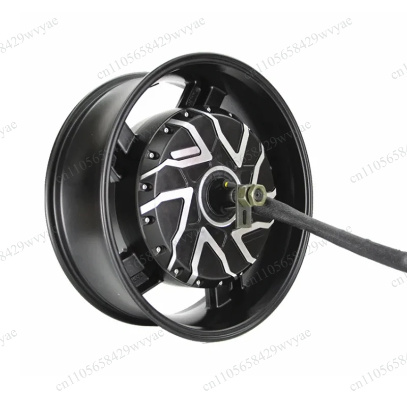 12000W 17X6.0 Inch V4 70H, 8KW - 12000W Electric Motorcycle Hub Motor ulasan dan harga