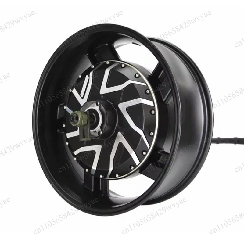 12000W 17X6.0 Inch V4 70H, 8KW - 12000W Electric Motorcycle Hub Motor ulasan dan harga