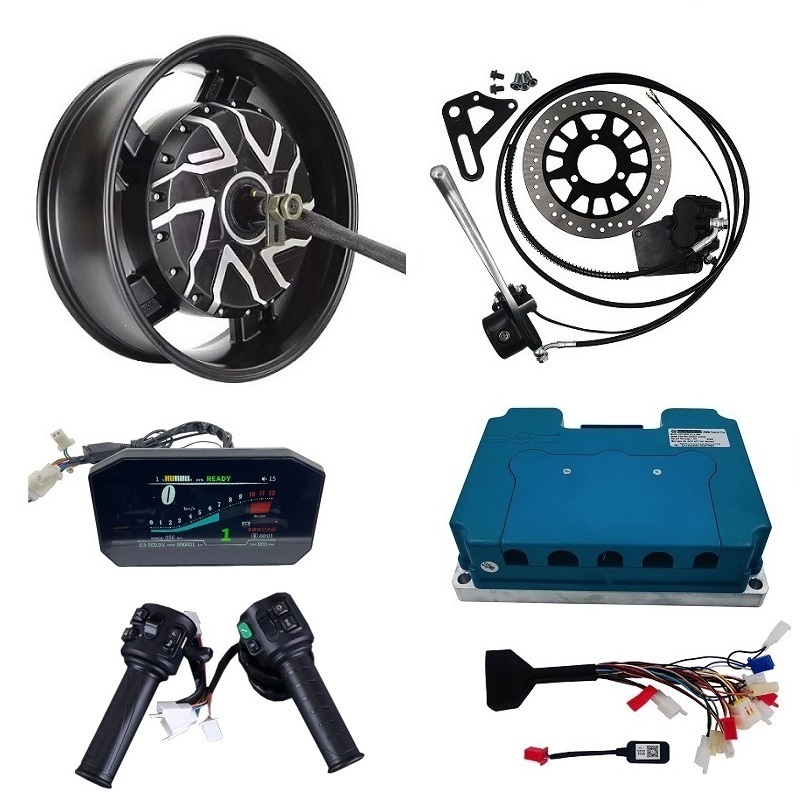 Electric Motorcycle Hub Motor  - 12000W Electric Motorcycle Hub Motor ulasan dan harga